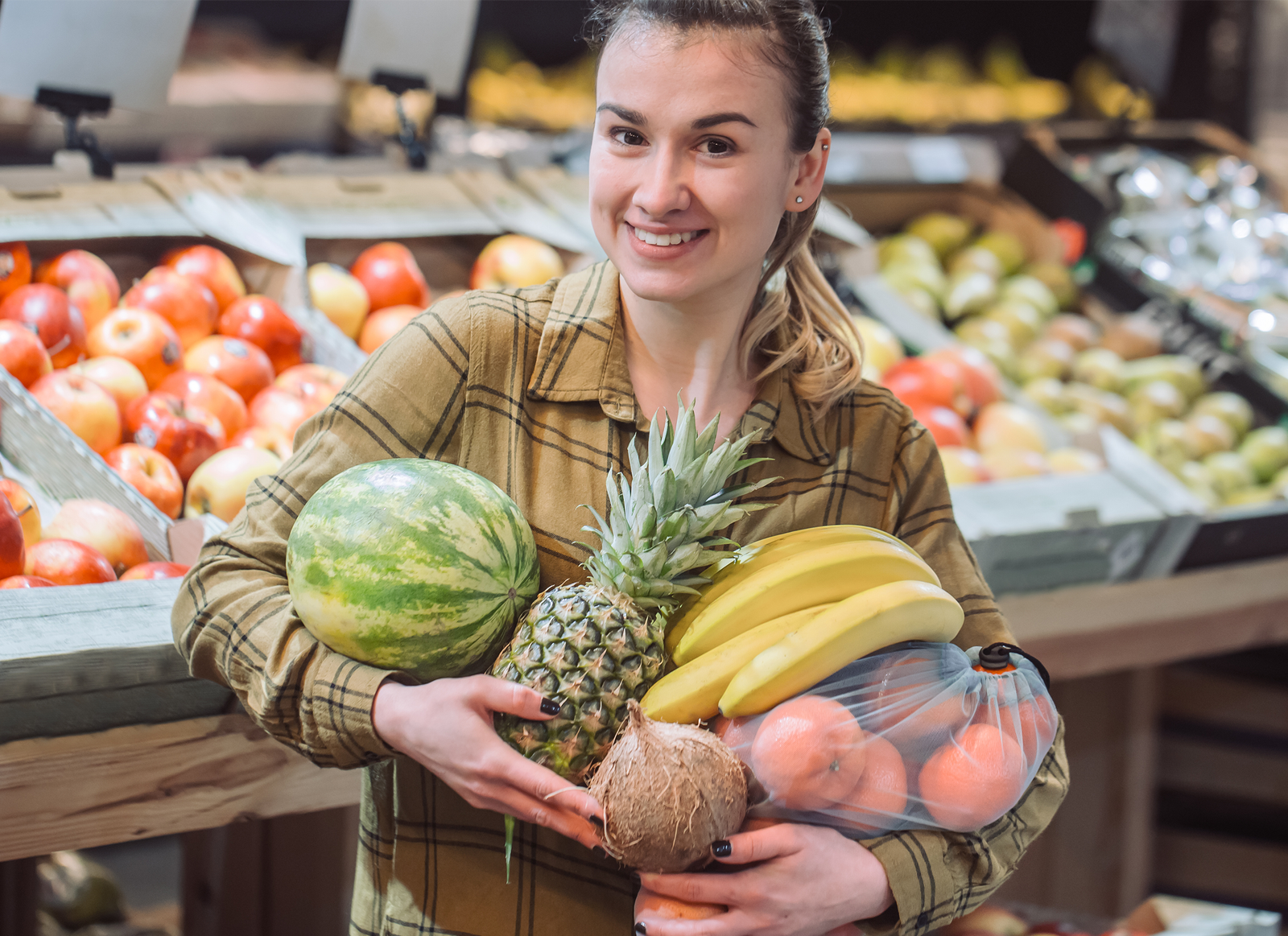 Venta al por Menor de Comida y Fruta Fresca en Santa Coloma